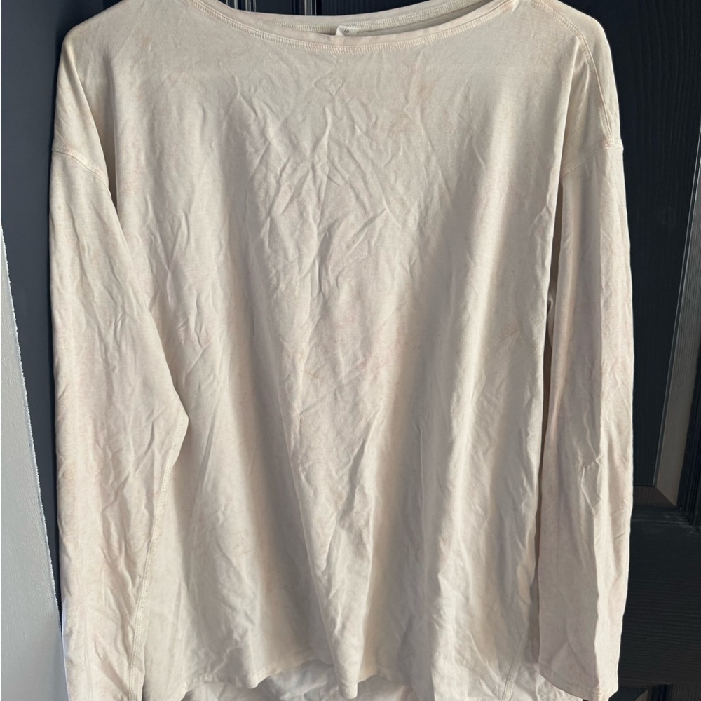 Lululemon Back in Action long sleeve size 10